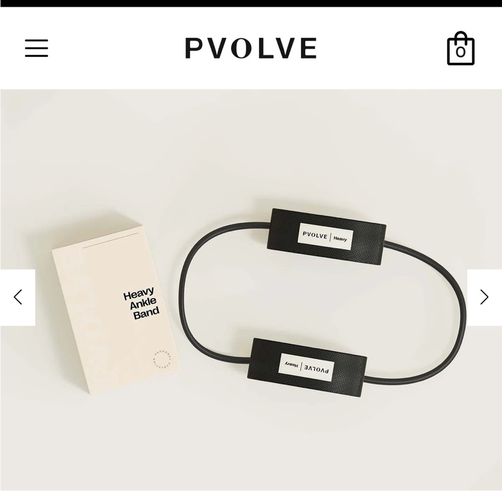 PVOLVE Heavy Ankle Band in Black